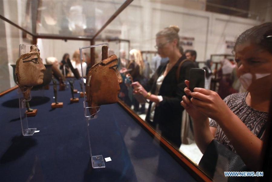 EGYPT-CAIRO-ANTIQUITIES-EXHIBITION