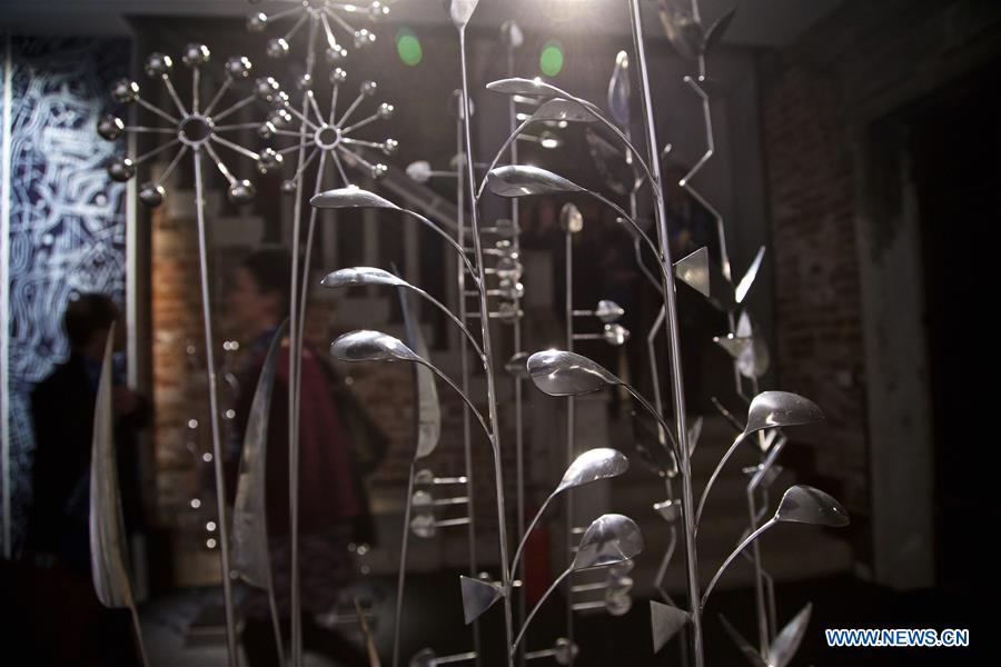 ITALY-VENICE-EXHIBITION-CHINESE ARTIST-HAN MEILIN