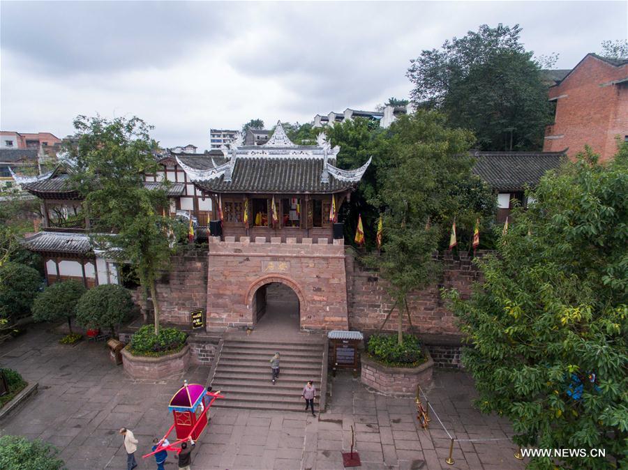 CHINA-CHONGQING-ANJU ANCIENT TOWN-SCENERY (CN)