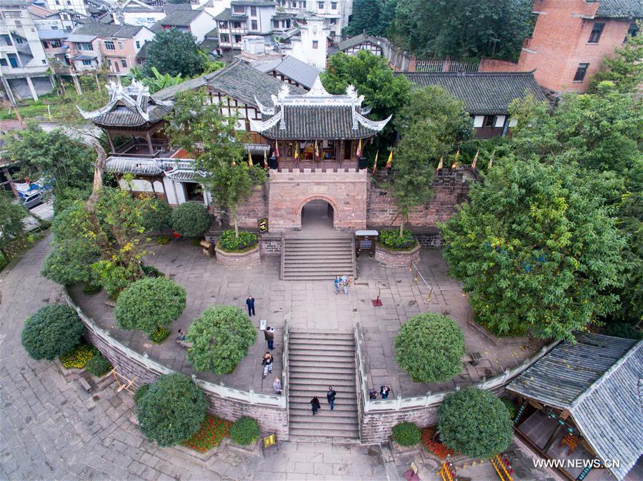 CHINA-CHONGQING-ANJU ANCIENT TOWN-SCENERY (CN)