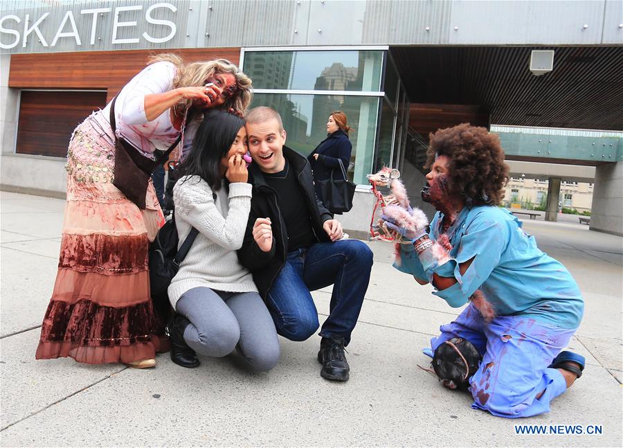 CANADA-TORONTO-ZOMBIE WALK