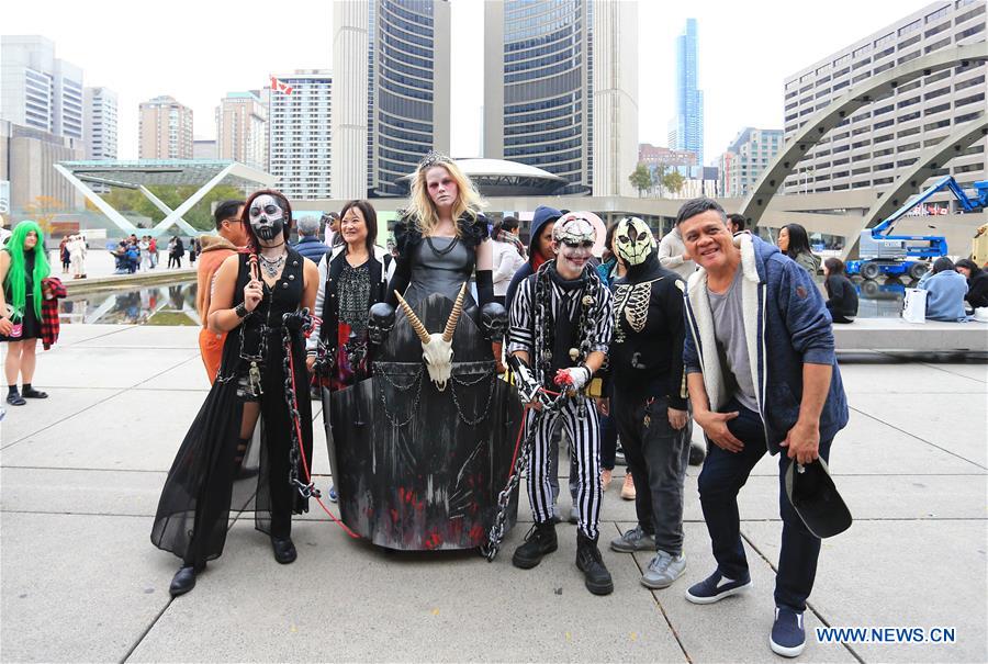 CANADA-TORONTO-ZOMBIE WALK