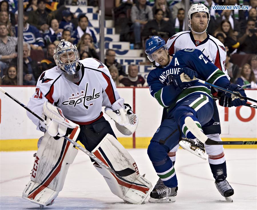 (SP)CANADA-VANCOUVER-NHL-VANCOUVER CANUCKS VS WASHINGTON CAPITALS