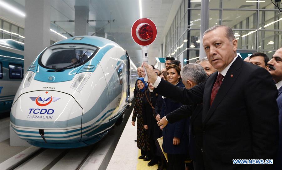 TURKEY-ANKARA-HIGH SPEED TRAIN STATION