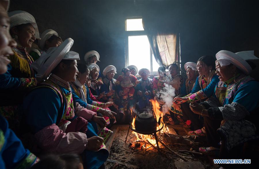 CHINA-SICHUAN-QIANG ETHNIC GROUP-NEW YEAR (CN)
