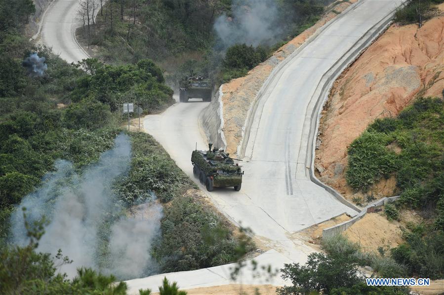 CHINA-HONG KONG-PLA GARRISON-DRILL (CN)
