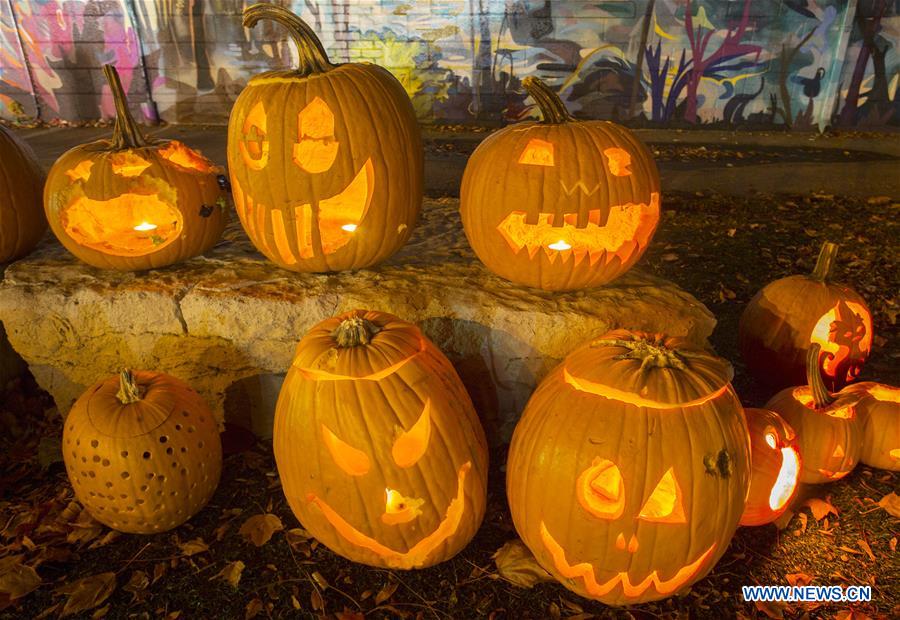CANADA-TORONTO-PUMPKIN PARADE