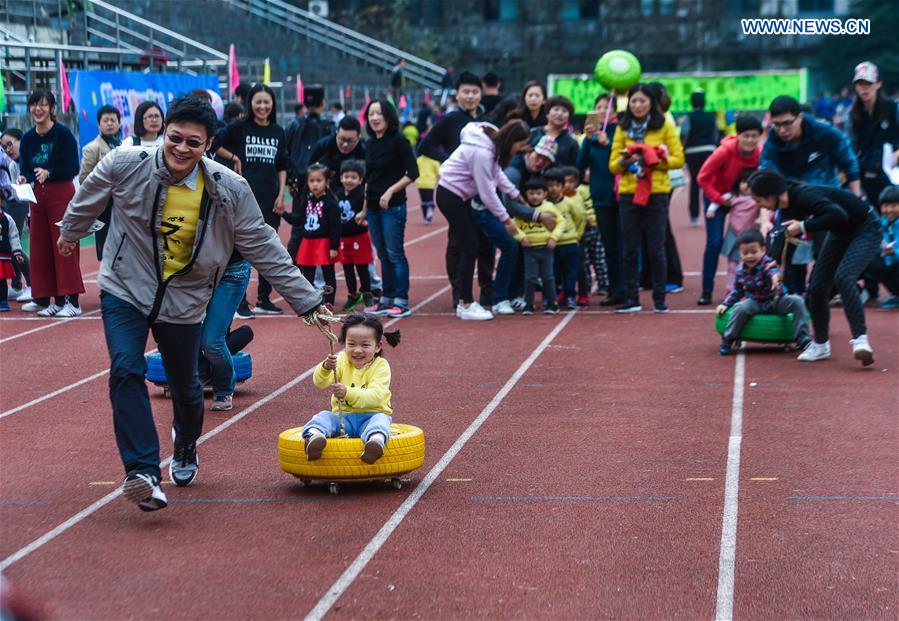 CHINA-HANGZHOU-KINDERGARTEN-SPORTS DAY (CN)