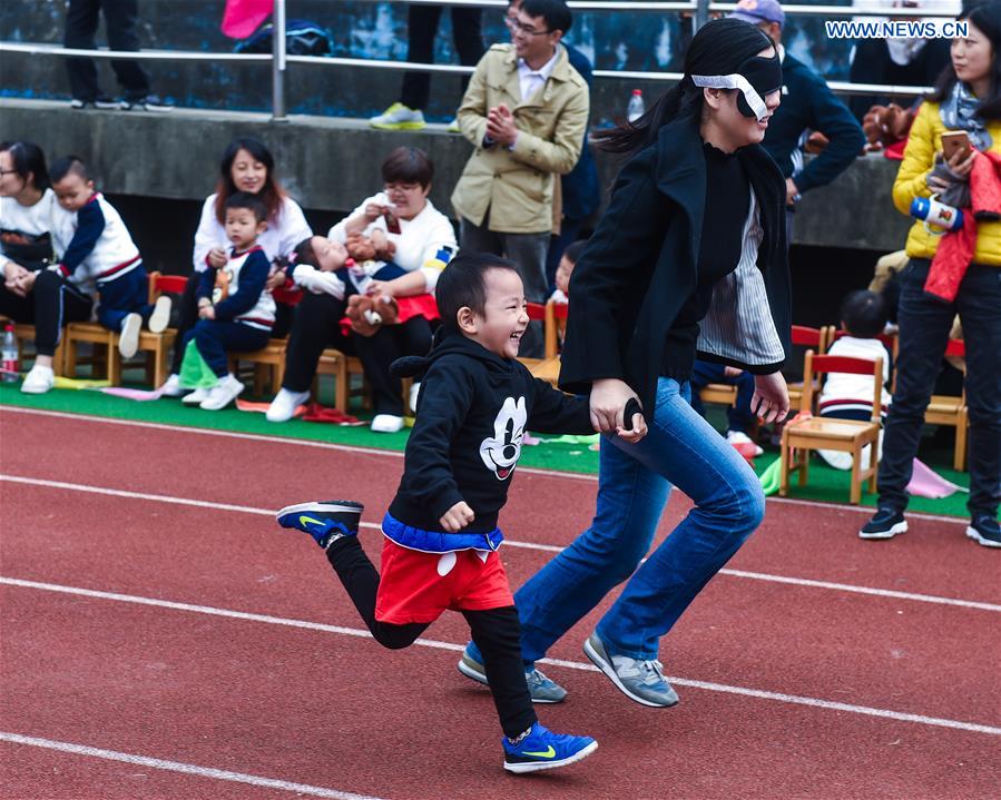 CHINA-HANGZHOU-KINDERGARTEN-SPORTS DAY (CN)