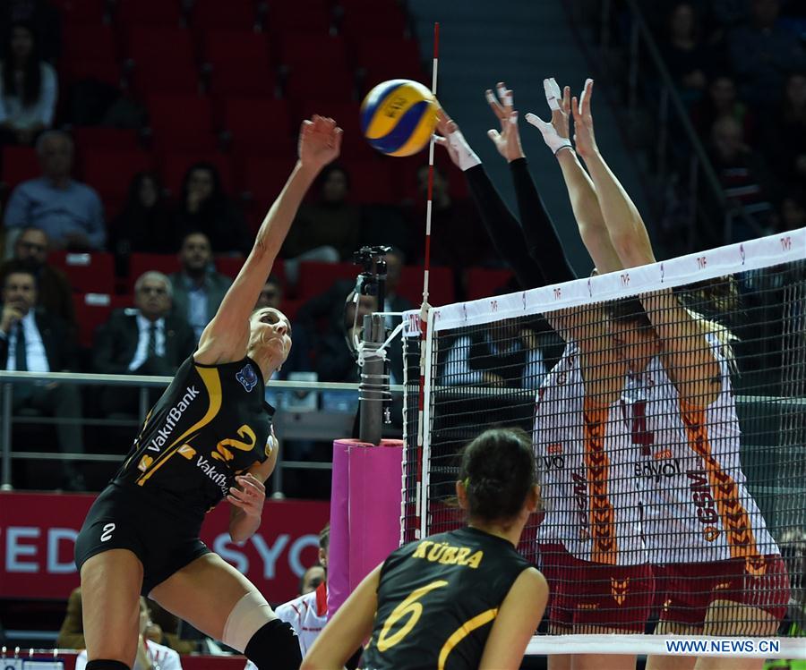 (SP)TURKEY-ISTANBUL-VOLLEYBALL-TURKISH WOMEN LEAGUE