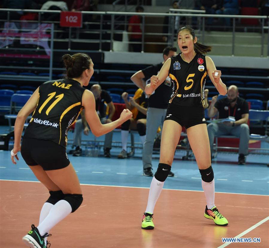 (SP)TURKEY-ISTANBUL-VOLLEYBALL-TURKISH WOMEN LEAGUE
