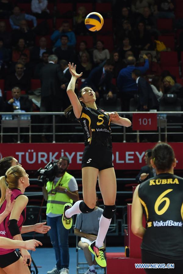 (SP)TURKEY-ISTANBUL-VOLLEYBALL-TURKISH WOMEN LEAGUE