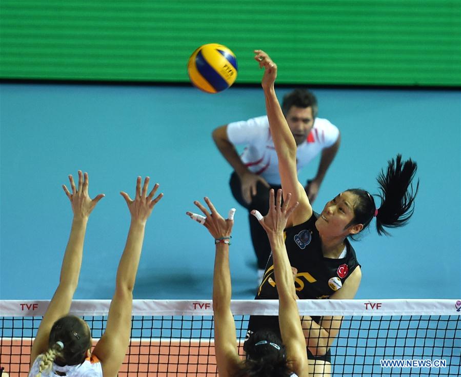 (SP)TURKEY-ISTANBUL-VOLLEYBALL-TURKISH WOMEN LEAGUE