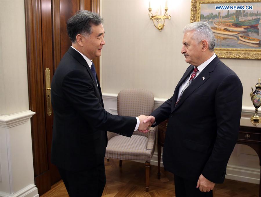 TURKEY-ANKARA-CHINESE VICE PREMIER-VISIT