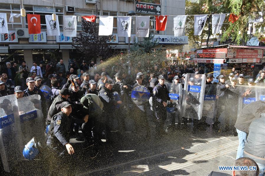 TURKEY-ANKARA-PROTEST-LAWMAKERS
