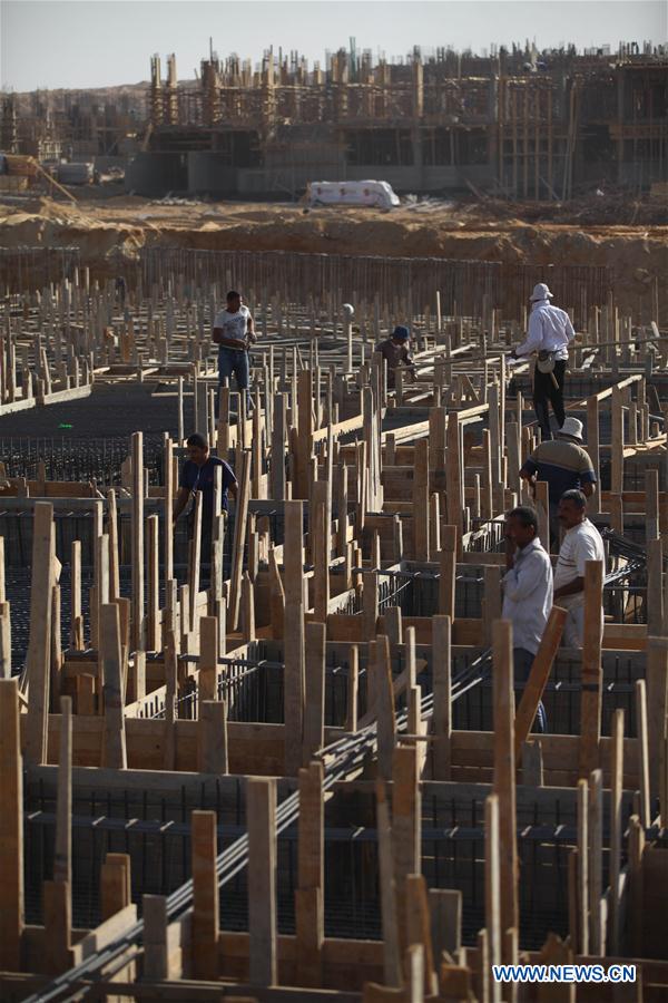 EGYPT-CAIRO-NEW CAPITAL-CONSTRUCTION