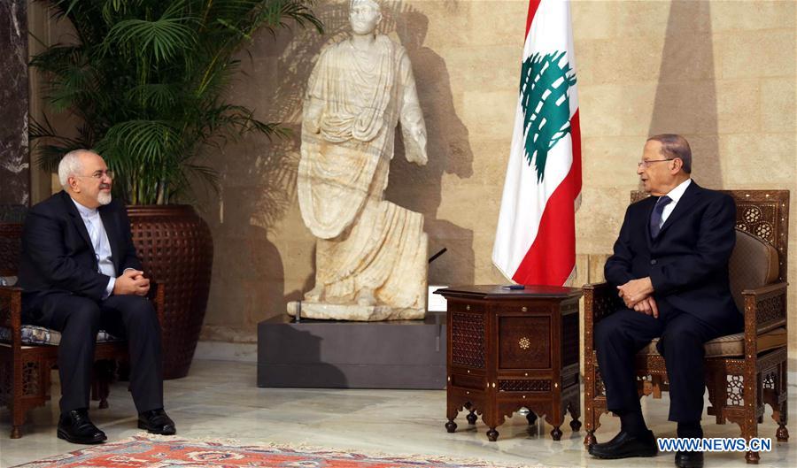 LEBANON-BEIRUT-IRAN-FM-VISIT