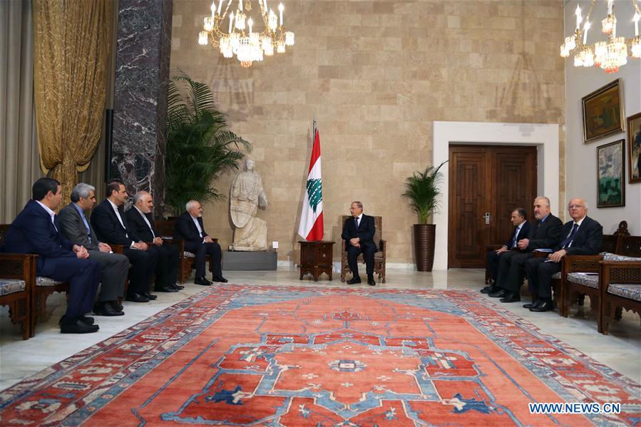 LEBANON-BEIRUT-IRAN-FM-VISIT