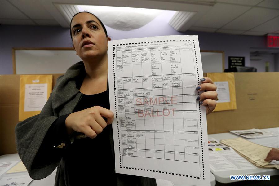 U.S.-NEW YORK-GENERAL ELECTIONS