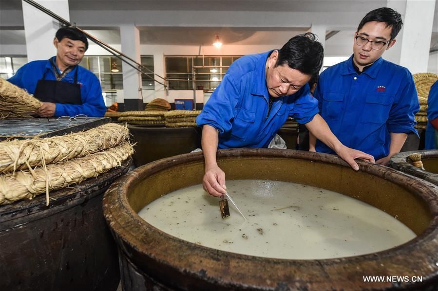 CHINA-ZHEJIANG-SHAOXING-RICE WINE-BREWING (CN)