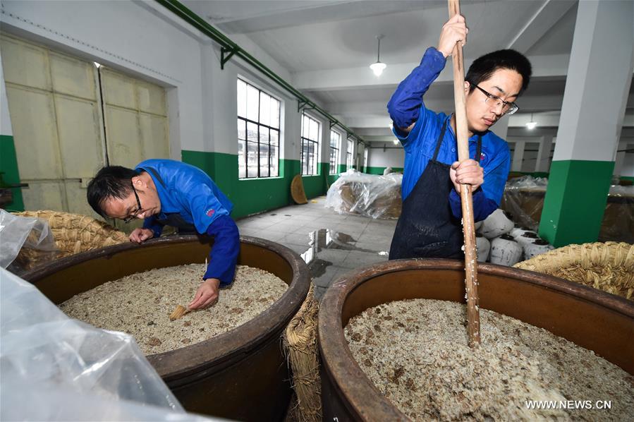 CHINA-ZHEJIANG-SHAOXING-RICE WINE-BREWING (CN)