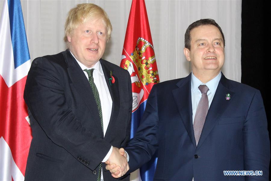 SERBIA-BELGRADE-BRITISH FM-VISIT