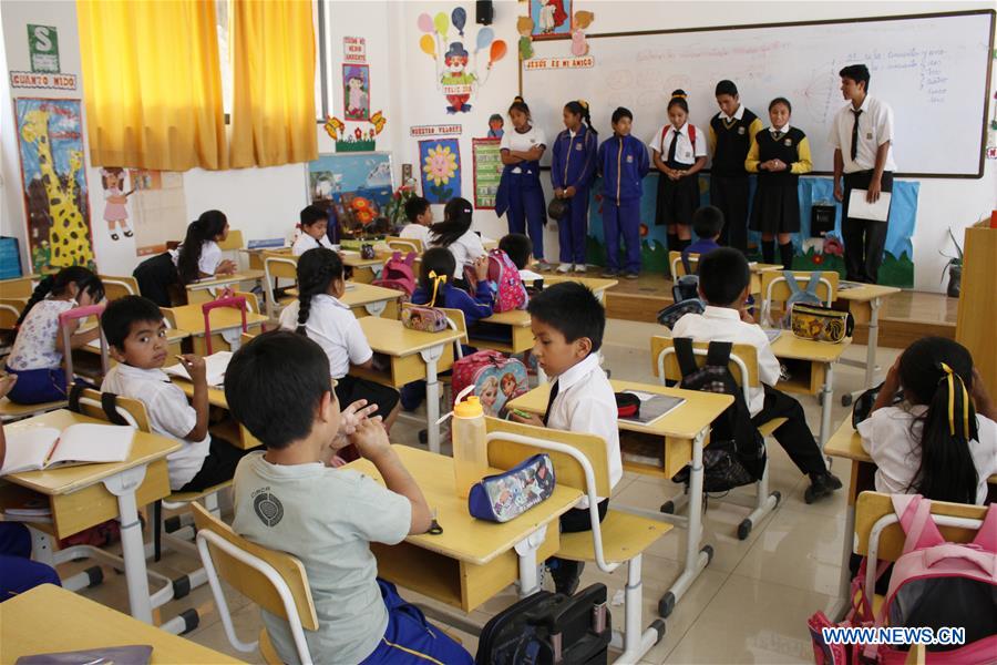 PERU-SANTA CRUZ DE COCACHACRA-SCHOOL-CHINA-AID