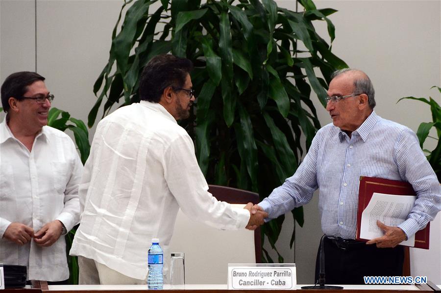 CUBA-HAVANA-COLOMBIA-FARC-NEW PEACE AGREEMENT