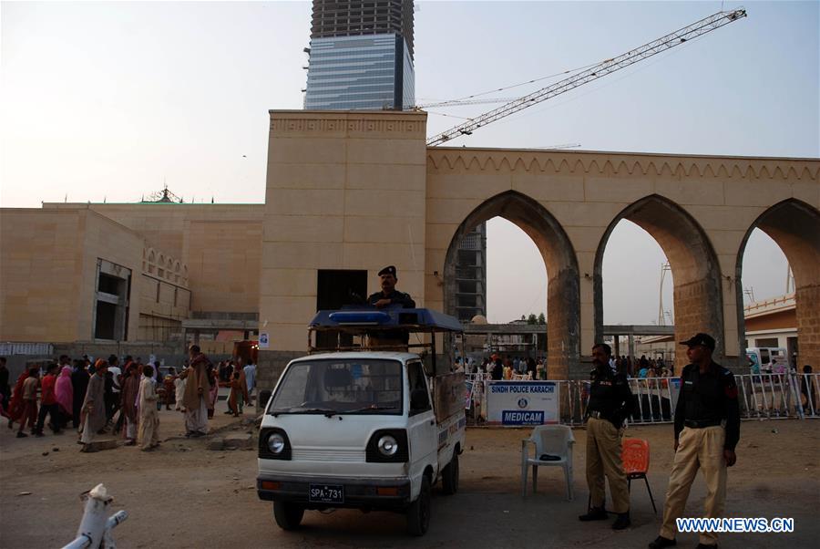 PAKISTAN-KARACHI-SHRINE BLAST-SECURITY