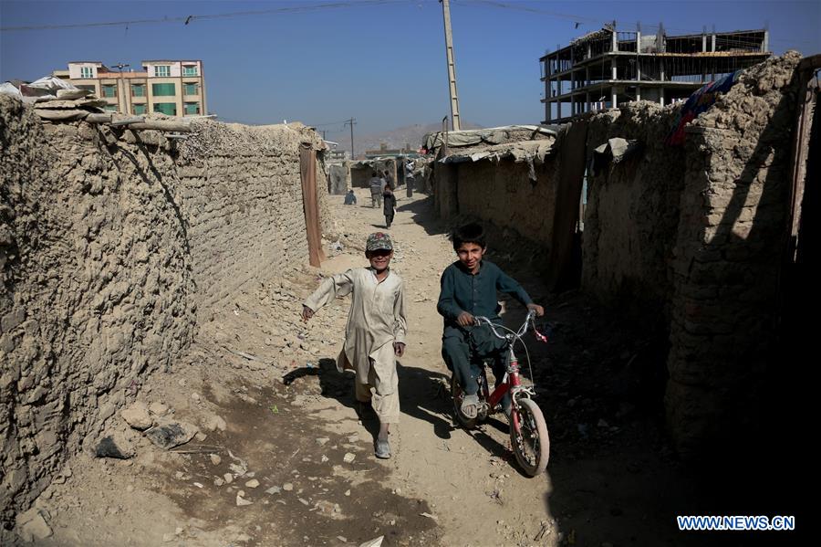 AFGHANISTAN-KABUL-DISPLACED CHILDREN