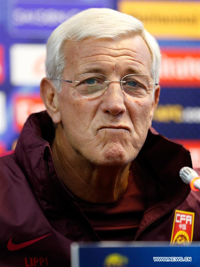 (SP)CHINA-KUNMING-SOCCER-FIFA WORLD CUP-ASIAN QUALIFIERS-CHN VS QAR-PRESS CONFERENCE (CN)