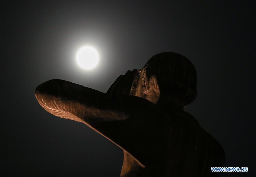 GERMANY-BERLIN-"SUPERMOON"