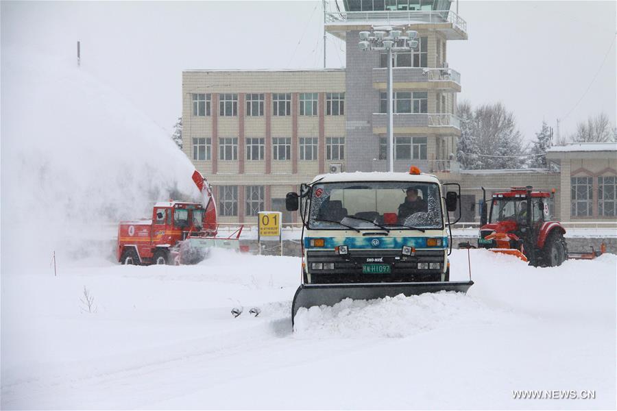 #CHINA-XINJIANG-ALTAY-SNOWSTORM (CN)