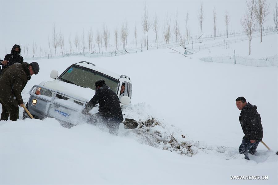#CHINA-XINJIANG-ALTAY-SNOWSTORM (CN)