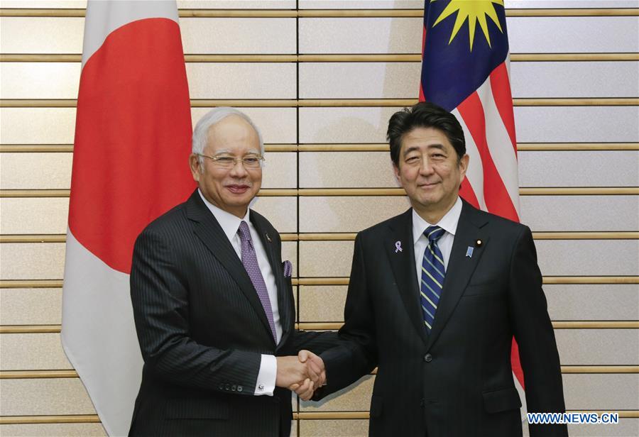 JAPAN-TOKYO-ABE-NAJIB