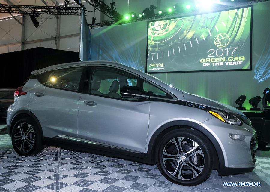 US-LOS ANGELES-AUTO SHOW-GREEN CAR