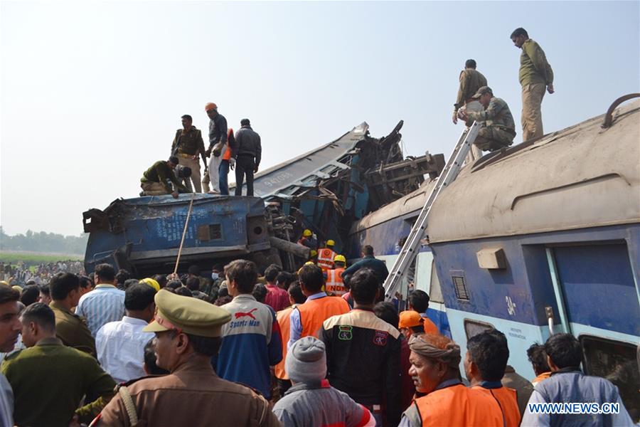 INDIA-KANPUR-TRAIN ACCIDENT