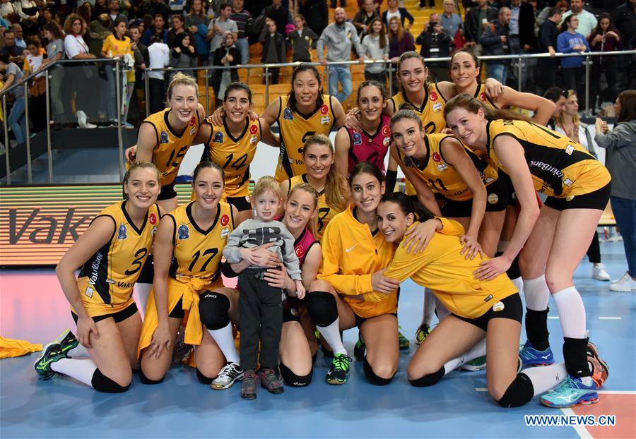 (SP)TURKEY-ISTANBUL-VOLLEYBALL-TURKISH WOMEN LEAGUE-VAKIFBANK VS BESIKTAS