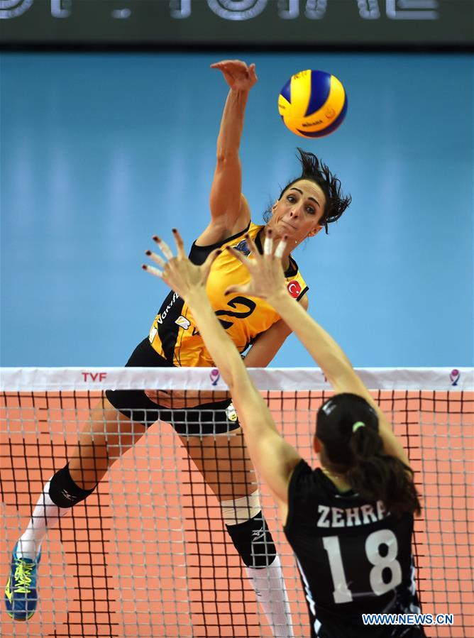 (SP)TURKEY-ISTANBUL-VOLLEYBALL-TURKISH WOMEN LEAGUE-VAKIFBANK VS BESIKTAS