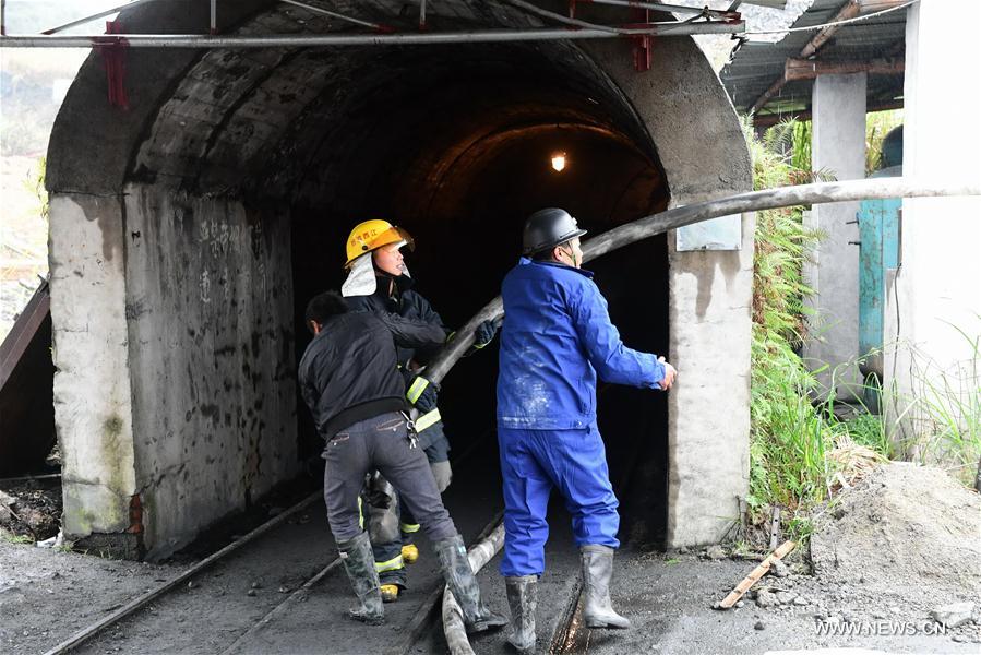 CHINA-JIANGXI-COAL MINE FLOODING-RESCUE (CN)