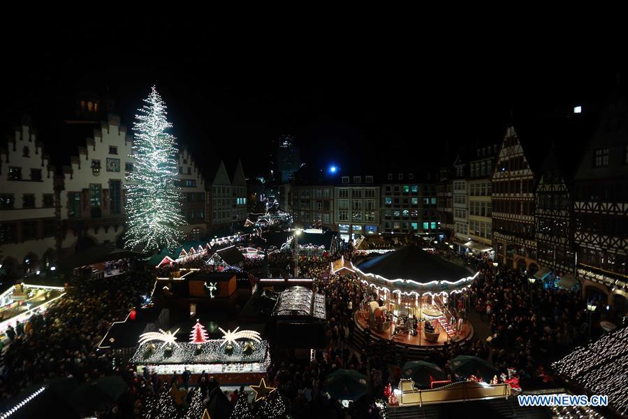 GERMANY-FRANKFURT-CHRISTMAS MARKET