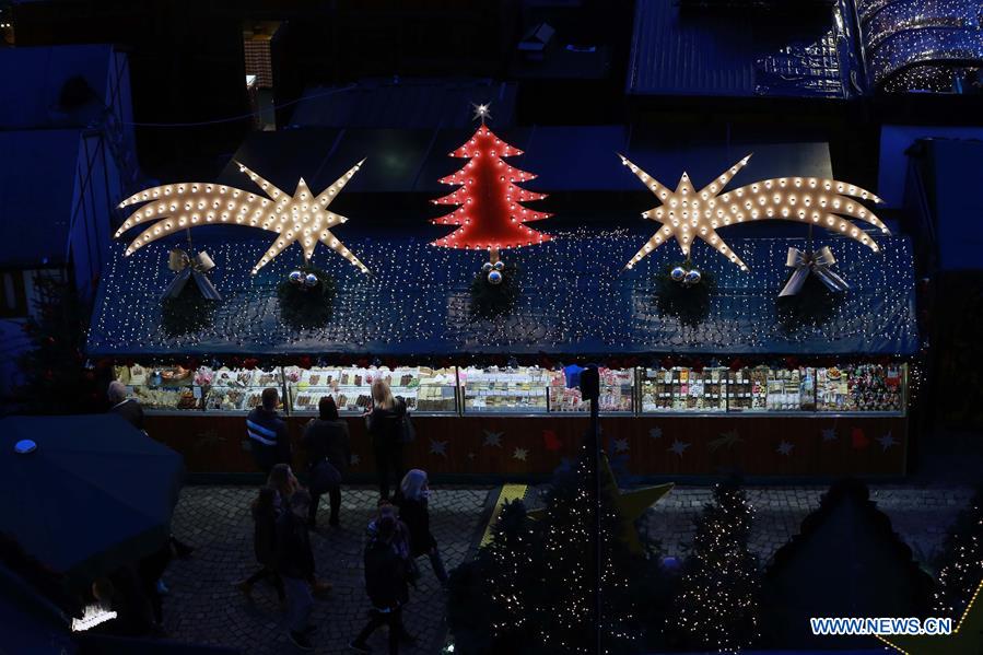 GERMANY-FRANKFURT-CHRISTMAS MARKET