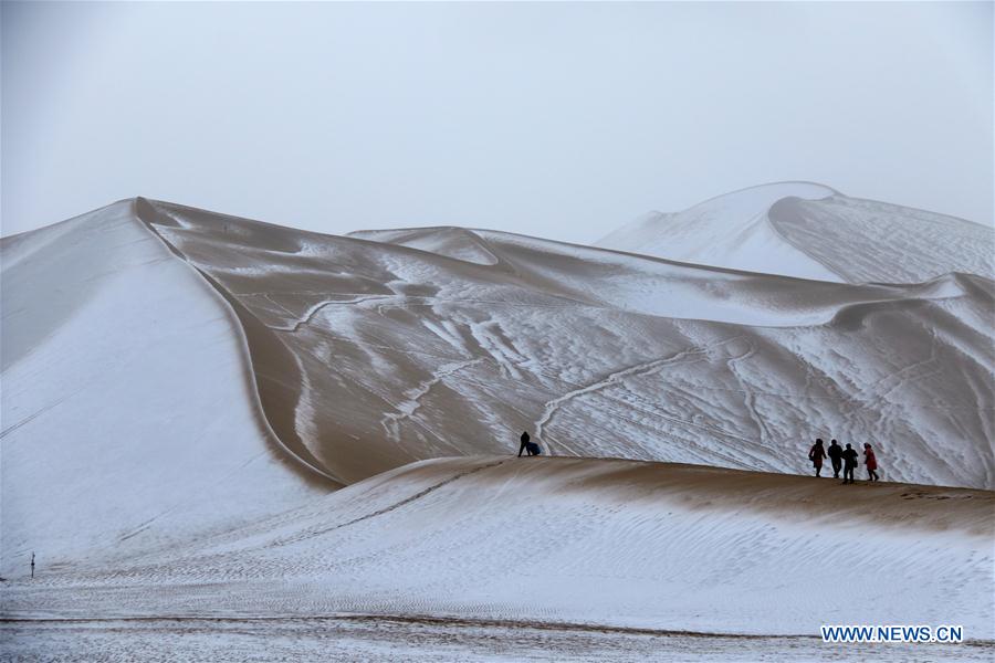 #CHINA-GANSU-JIUQUAN-SNOW (CN)