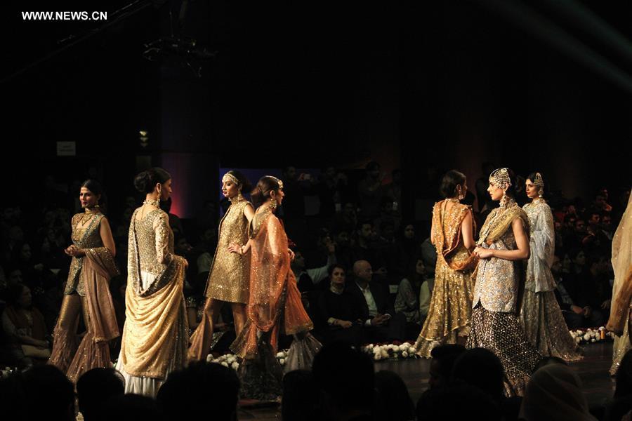 PAKISTAN-LAHORE-BRIDAL COUTURE WEEK