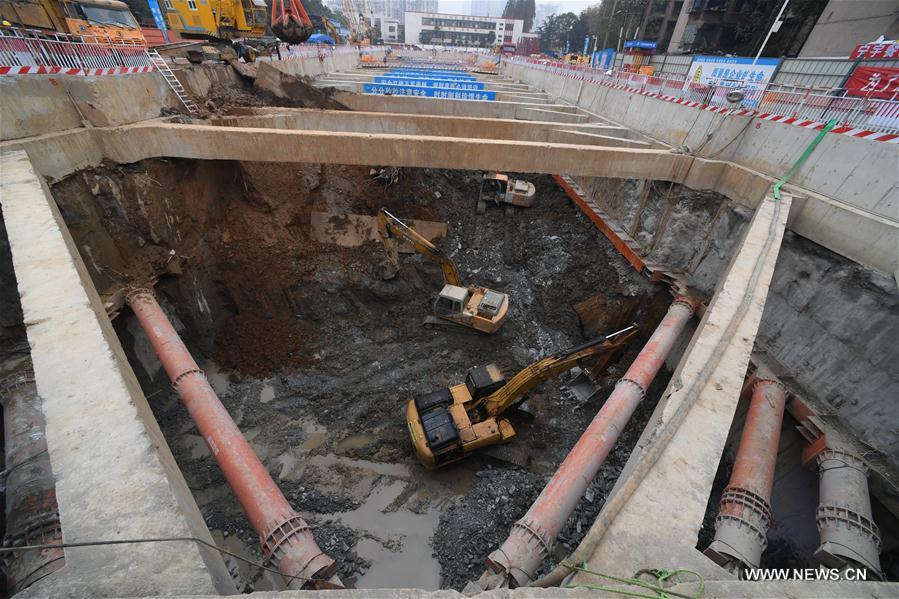 CHINA-CHANGSHA-SUBWAY STATION-CONSTRUCTION (CN)