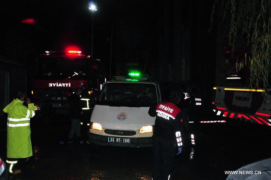 TURKEY-ADANA-SCHOOL FIRE