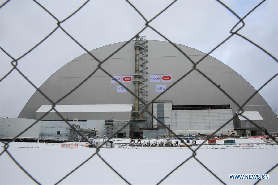 UKRAINE-CHERNOBYL-NUCLEAR REACTOR NO. 4-NEW PROTECTIVE COVER