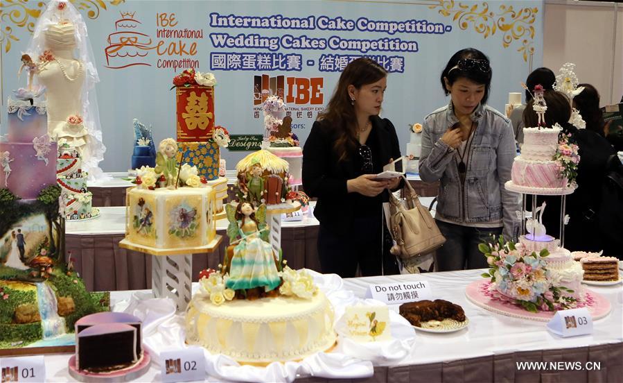 CHINA-HONG KONG-COMPETITION-WEDDING CAKE (CN)