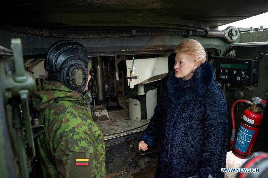 LITHUANIA-PABRADE-ALLIED MILITARY EXERCISE-IRON SWORD 2016-MEDIA DAY