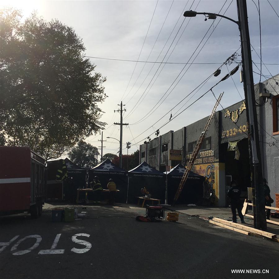 U.S.-OAKLAND-WAREHOUSE FIRE